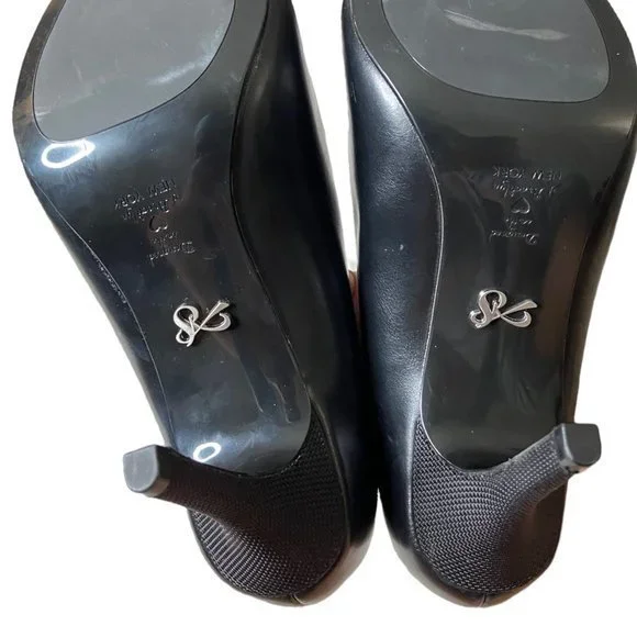 Antonia Saint Victoria High Heel 3.0 black pump heels 8.5 work business - Picture 9 of 11